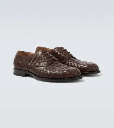 The Row Novus woven leather Derby shoes | Thumbnail 6
