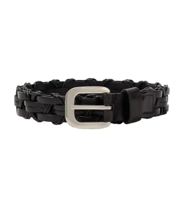 The Row Cord braided leather belt