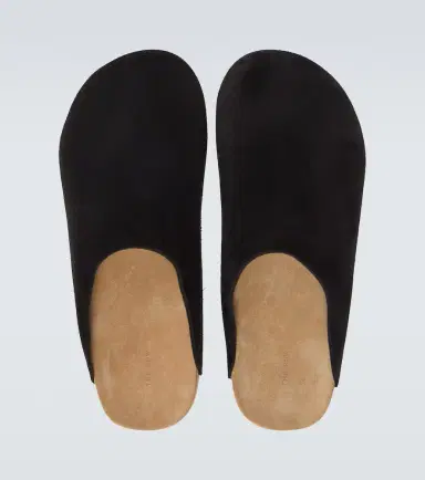 The Row New Lucca suede slip-on shoes | Thumbnail 2