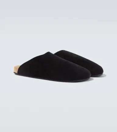 The Row New Lucca suede slip-on shoes | Thumbnail 7