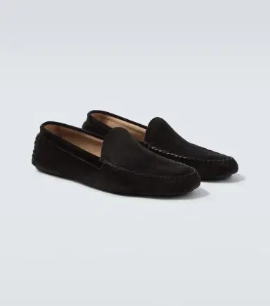 The Row Lucca suede slip-on shoes | Thumbnail 2