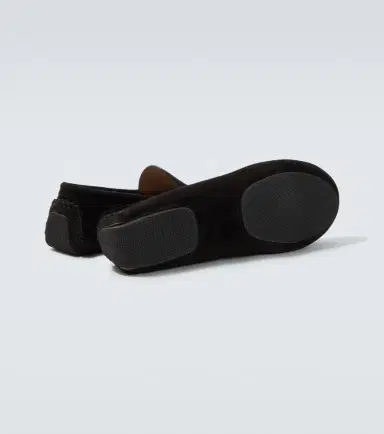 The Row Lucca suede slip-on shoes | Thumbnail 5