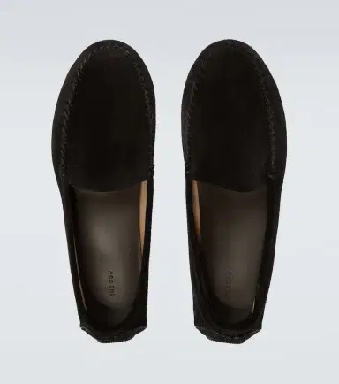 The Row Lucca suede slip-on shoes | Thumbnail 6