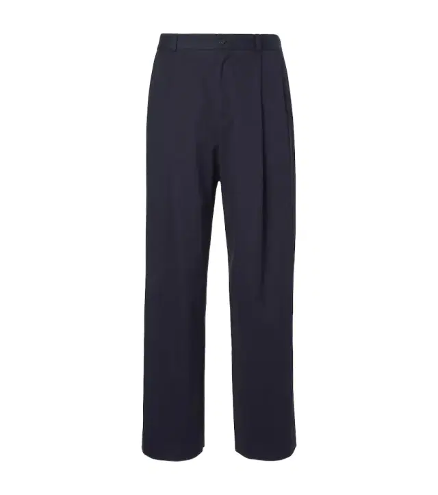 The Row Tibor gabardine wide-leg pants