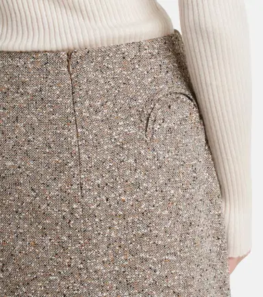 Blazé Milano Blazé Milano Coci linen-blend tweed miniskirt | Thumbnail 5