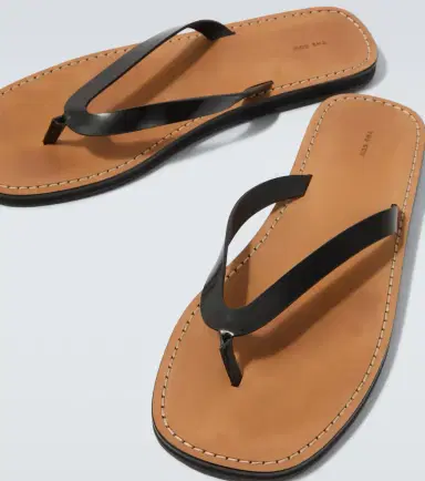 The Row City leather thong sandals | Thumbnail 2