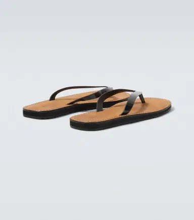 The Row City leather thong sandals | Thumbnail 4