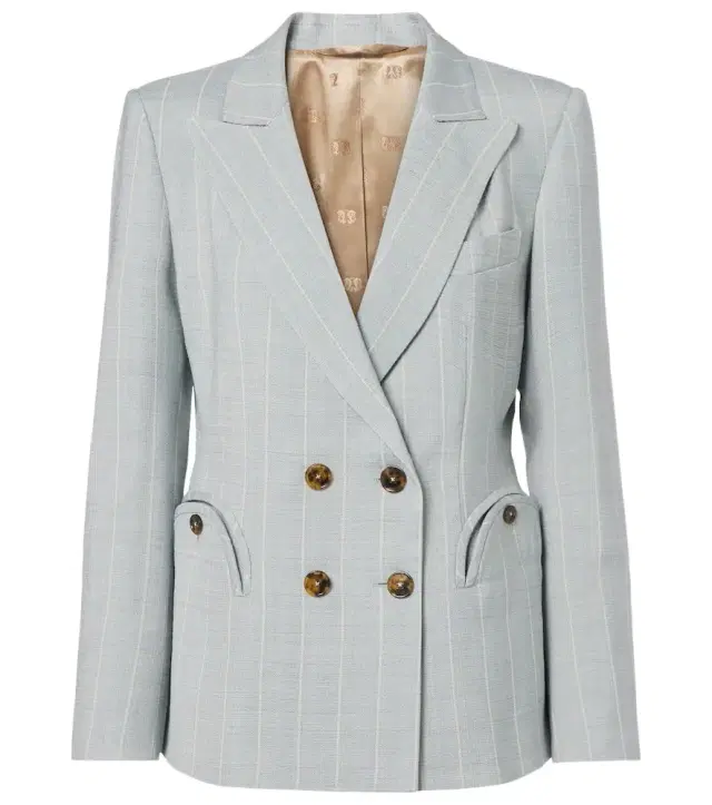 Blazé Milano After You Charmer pinstripe double-breasted blazer