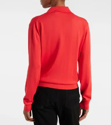 Blaze Milano Blazé Milano Alegria silk and cotton polo sweater | Thumbnail 2