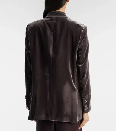 Blazé Milano Blazé Milano Everynight double-breasted velvet blazer | Thumbnail 5 Blazé Milano Blazé Milano Everynight double-breasted velvet blazer | Thumbnail 5