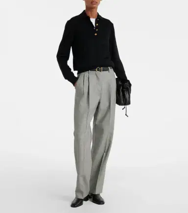 Blaze Milano Blazé Milano Alegria silk and cotton polo sweater | Thumbnail 3