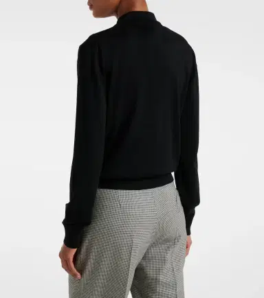 Blaze Milano Blazé Milano Alegria silk and cotton polo sweater | Thumbnail 4