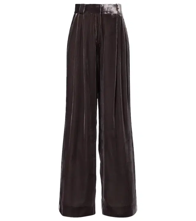 Blaze Milano Blazé Milano Husi velvet wide-leg pants