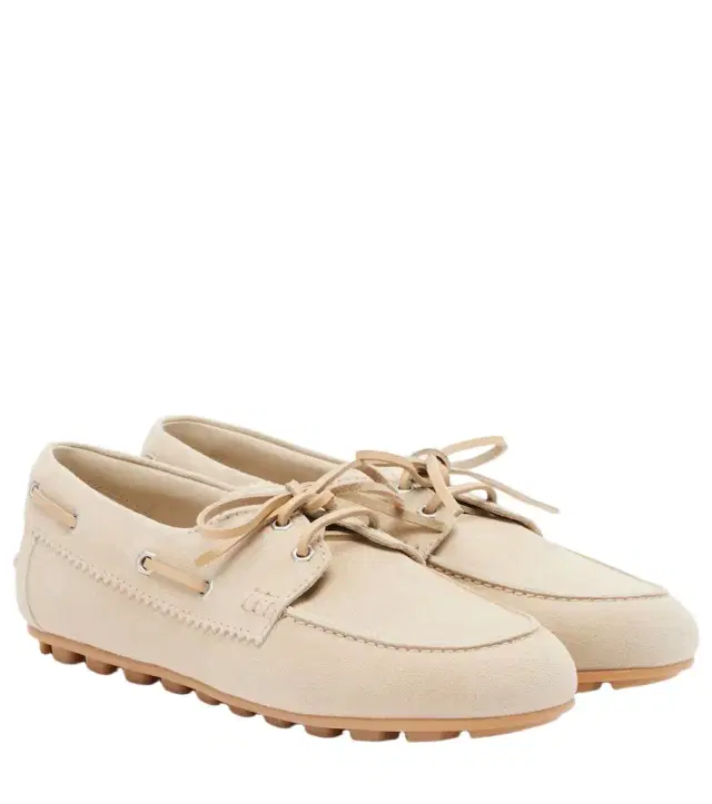 Hogan H693 suede boat shoes