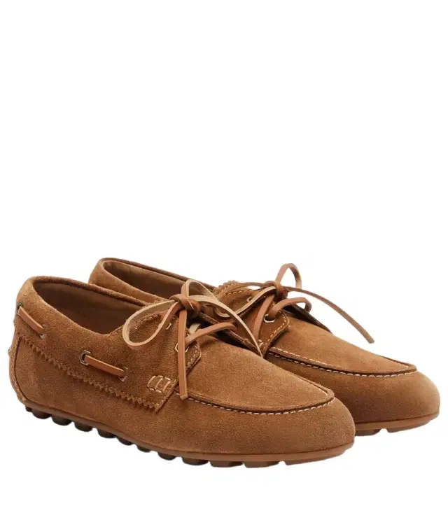 Hogan H693 suede boat shoes