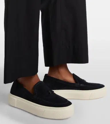 Hogan H705 suede slip-on shoes | Thumbnail 5