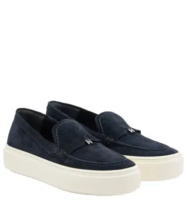 Hogan H705 suede slip-on shoes | Thumbnail 1