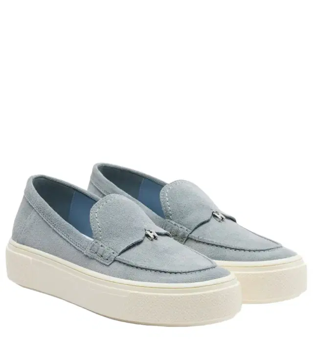 Hogan H705 suede platform loafers