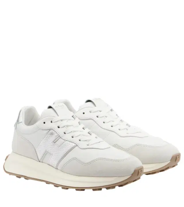 Hogan H641 leather and suede sneakers
