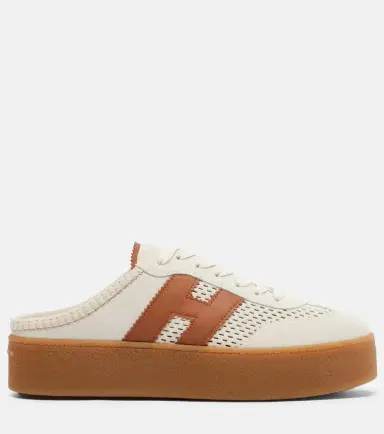 Hogan H698 suede platform mules | Thumbnail 2