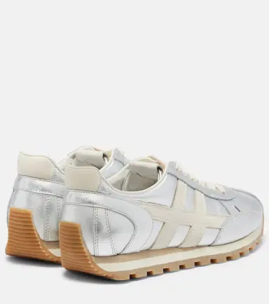 Hogan 86er metallic leather sneakers | Thumbnail 2 Hogan 86er metallic leather sneakers | Thumbnail 2