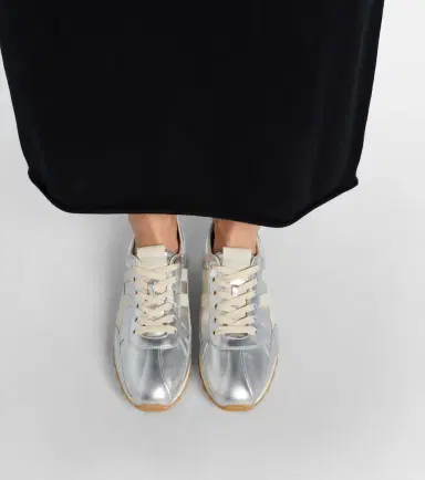 Hogan 86er metallic leather sneakers | Thumbnail 6 Hogan 86er metallic leather sneakers | Thumbnail 6