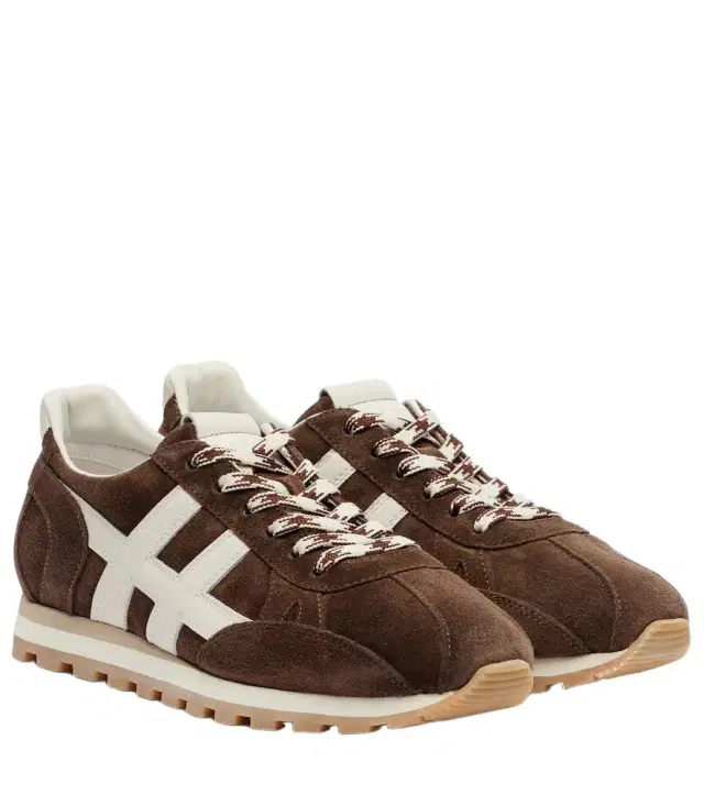 Hogan Cool Allacciato H suede sneakers