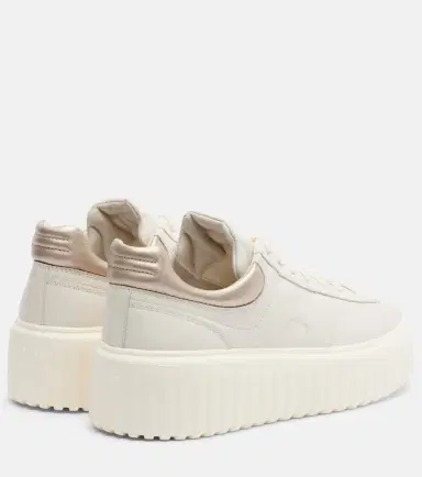 Hogan H-Stripes leather platform sneakers | Thumbnail 3