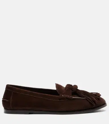 Aquazzura Freddie fringed suede loafers | Thumbnail 4 Aquazzura Freddie fringed suede loafers | Thumbnail 4