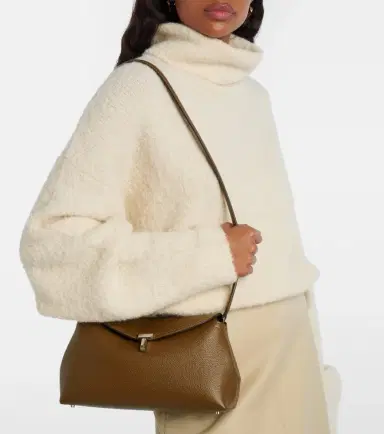 Toteme T-Lock leather clutch | Thumbnail 5 Toteme T-Lock leather clutch | Thumbnail 5