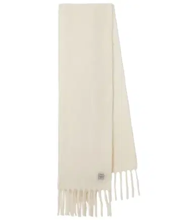 Toteme Alpaca and wool-blend scarf | Thumbnail 1