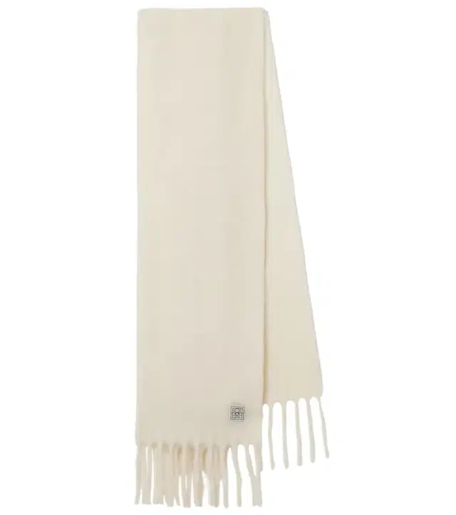 Toteme Alpaca and wool-blend scarf