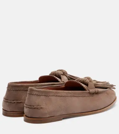Aquazzura Freddie suede loafers | Thumbnail 3