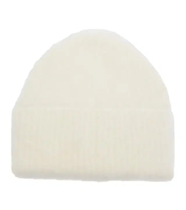 Ribbed-knit wool-blend beanie