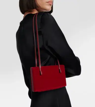 TOTEME Cocktail velvet shoulder bag | Thumbnail 6 TOTEME Cocktail velvet shoulder bag | Thumbnail 6