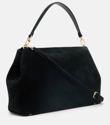 TOTEME T-Lock suede shoulder bag | Thumbnail 3 TOTEME T-Lock suede shoulder bag | Thumbnail 3