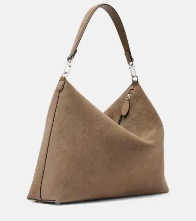 TOTEME Bevel Medium suede shoulder bag | Thumbnail 3 TOTEME Bevel Medium suede shoulder bag | Thumbnail 3
