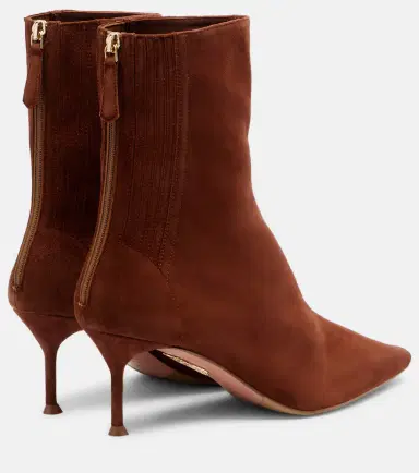 Aquazzura Saint Honoré 65 suede ankle boots | Thumbnail 2