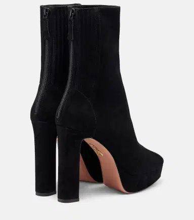 Aquazzura Martine 110 suede platform ankle boots | Thumbnail 4 Aquazzura Martine 110 suede platform ankle boots | Thumbnail 4