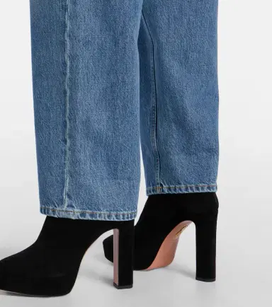Aquazzura Martine 110 suede platform ankle boots | Thumbnail 6 Aquazzura Martine 110 suede platform ankle boots | Thumbnail 6