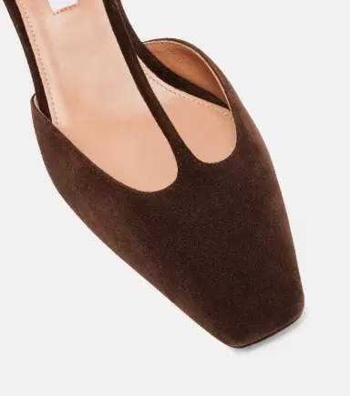 Aquazzura Sorbonne 35 suede pumps | Thumbnail 3 Aquazzura Sorbonne 35 suede pumps | Thumbnail 3