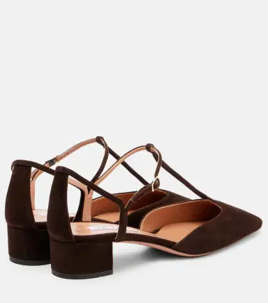 Aquazzura Sorbonne 35 suede pumps | Thumbnail 4 Aquazzura Sorbonne 35 suede pumps | Thumbnail 4