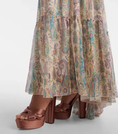 Aquazzura Sundance 140 satin platform sandals | Thumbnail 6