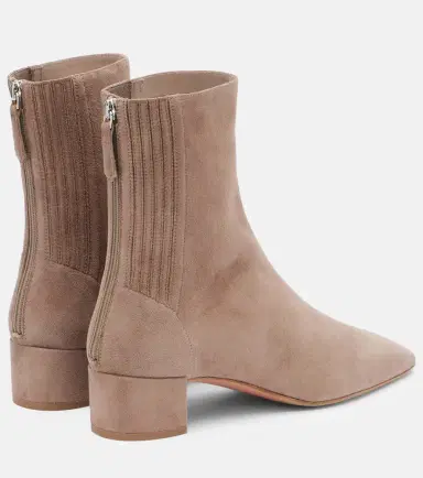 Aquazzura Saint Honoré 35 suede ankle boots | Thumbnail 2 Aquazzura Saint Honoré 35 suede ankle boots | Thumbnail 2