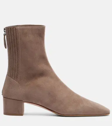 Aquazzura Saint Honoré 35 suede ankle boots | Thumbnail 4 Aquazzura Saint Honoré 35 suede ankle boots | Thumbnail 4