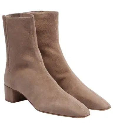 Aquazzura Saint Honoré 35 suede ankle boots | Thumbnail 1 Aquazzura Saint Honoré 35 suede ankle boots | Thumbnail 1