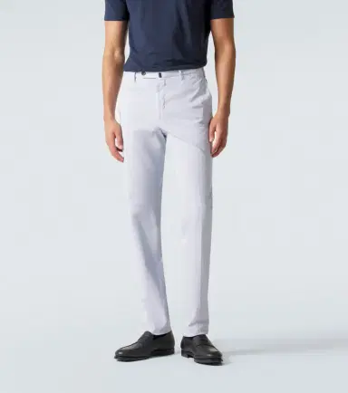 Slowear Cotton and silk slim pants | Thumbnail 4