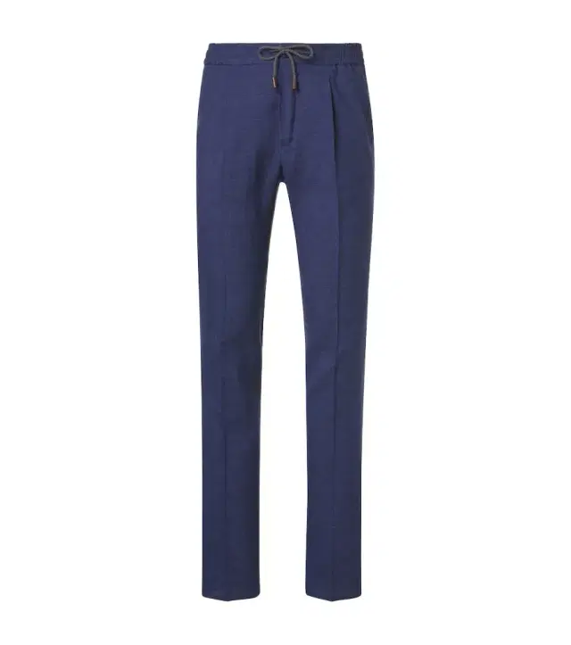 Slowear Linen, wool and silk tapered pants