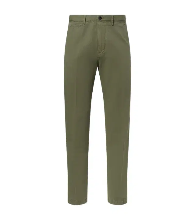 Cotton and linen slim pants