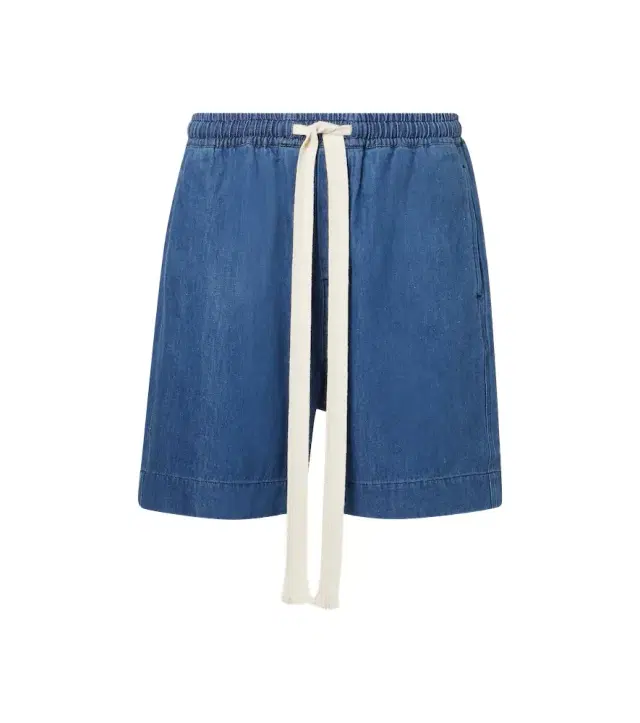 Denim Bermuda shorts